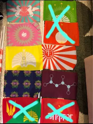 시이나 링고 도쿄지헨 깃발