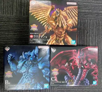 제일복권 유희왕 삼환신 3체 세트 오벨리스크, 오시리스, 라