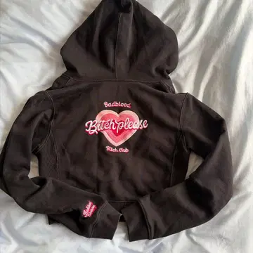 Badblood 후드티 블랙