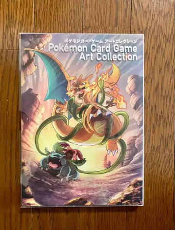포켓몬 카드 게임 아트 컬렉션 도서만 카드 없음