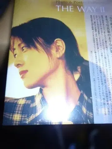 ZARD 사카이 이즈미 THE WAY II Photo & Poet