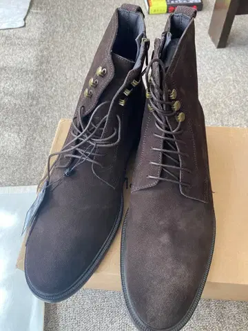 Massimo Dutti 브라운 처카 부츠 L 사이즈