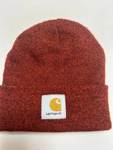 Carhartt 오렌지 니트 모자