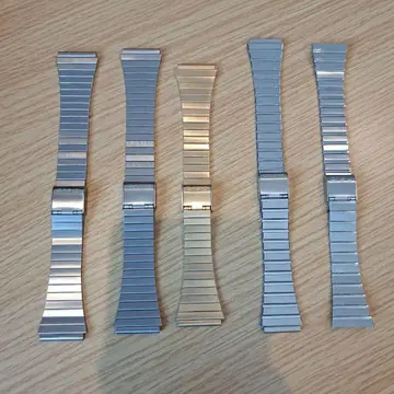 데드스탁 CASIO 카시오 손목시계용 빈티지 밴드 5개 세트