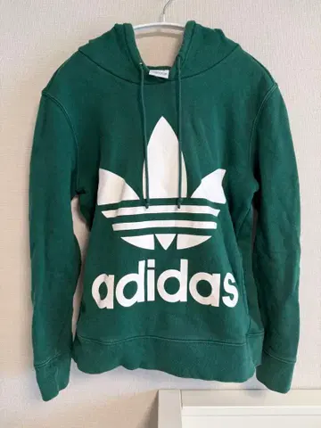 [adidas] 후드티 M 그린 면