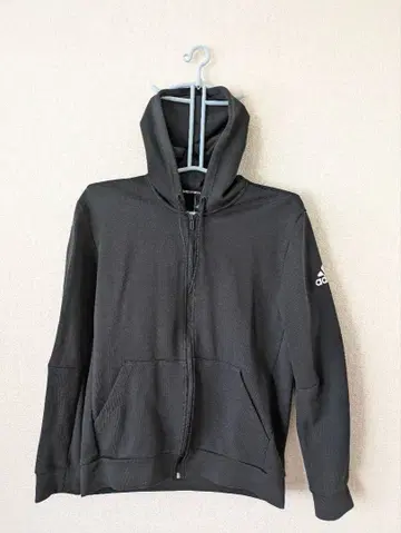 [ adidas ] 집업 후드티 블랙 2XL