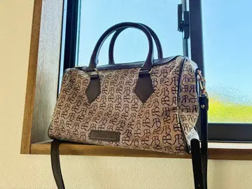 RAIDBOO 로고 프린트 보스턴백 숄더백