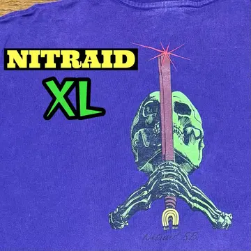 NITRAID SB SKULL x KUSH 티셔츠