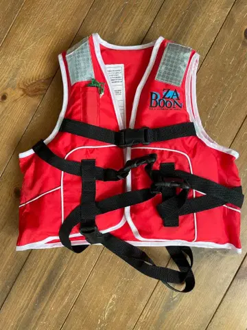 ZA BOON 구명 조끼 빨간색