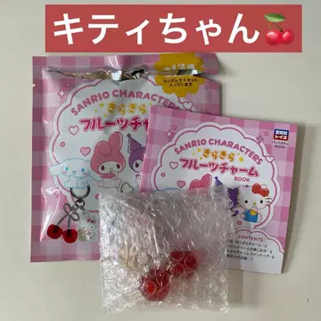[산리오] 반짝반짝 후르츠 참 헬로키티 [대형 체리]