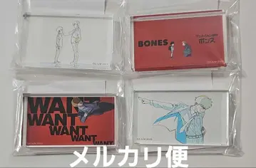 몹사이코100 아크릴 블록 4개 세트