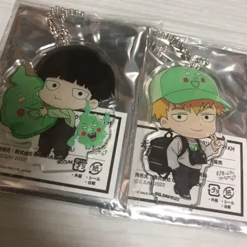 몹사이코 100 최애와 사탕 공원 산책편 아크릴 스탠드 키링