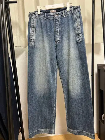 NICENESS 25AW I.MARR 데님 트라우저 팬츠