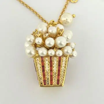 하자품 케이트 스페이드 팝콘 목걸이