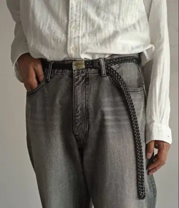 슬라이드 버클 메쉬 벨트