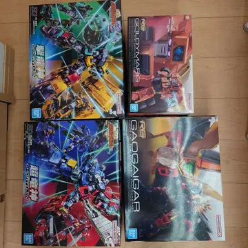 RG 가오가이거&골디마그, HG 초룡신&격룡신 세트