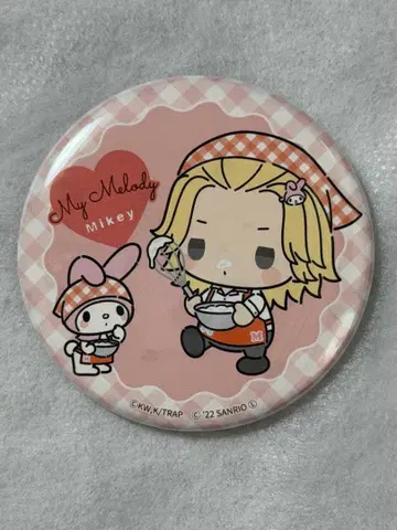 도쿄 리벤저스 산리오 cooking 캔뱃지 마이키 마이멜로디