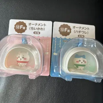 애니마이 복권 치이카와 (먼작귀) 하치와레 오너먼트 세트