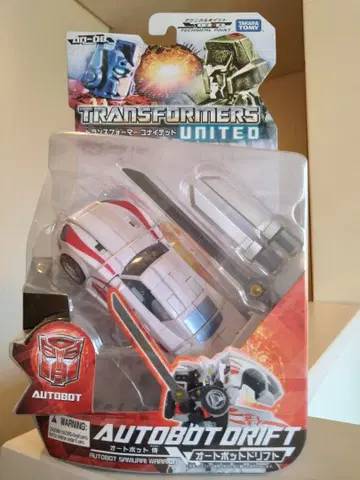 TRANSFORMERS UNITED AUTOBOT DRIFT 드리프트
