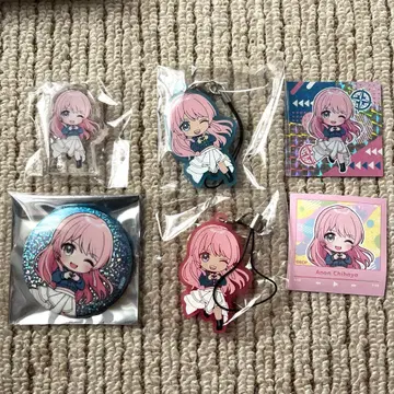 뱅드림 치하야 아논 Mygo!!!!! 러버 스트랩 캔뱃지 아크릴 스탠드