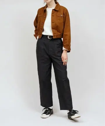 나이젤카본 우먼 베이커 팬츠 차콜 그레이 사이즈 8