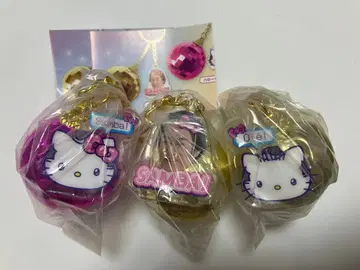 미러볼 포함 키링 마츠켄 키티 다니엘 3종 세트