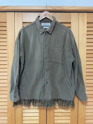 REMI RELIEF 레미리프 밀리터리 셔츠 빈티지 가공