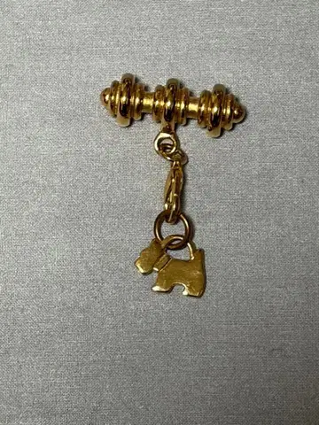 AGATHA PARIS 강아지 모티브 브로치