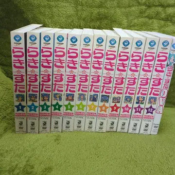 셀판! 러키스타 DVD 전 12권 + OVA