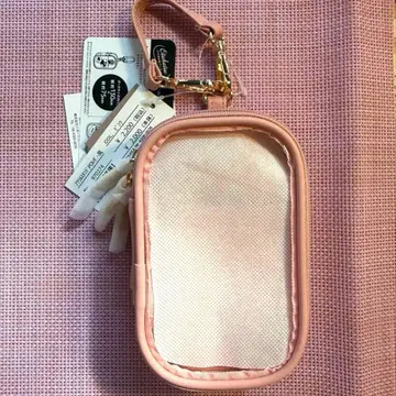 아크릴 스탠드 파우치 핑크 아페르토와