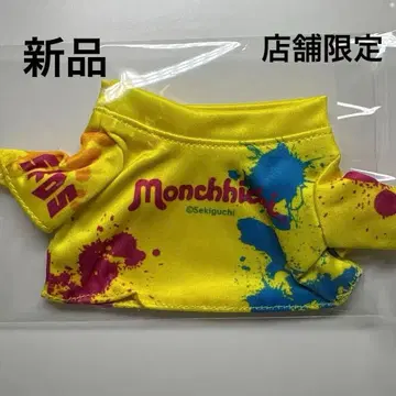 새상품 S 사이즈 T셔츠 몽치치 세키구치 공식 73