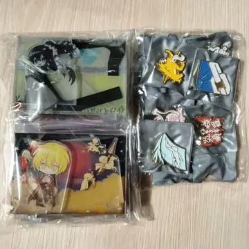 린바스 컴퍼니 Mili 테마 아크릴 6개, 핀 배지 세트 12개