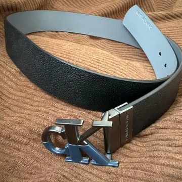 캘빈 클라인 블랙 가죽 벨트