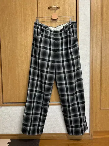 19SS SUNSEA SHADOW CHECK SHIMBO PANTS 2