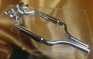 올드 LEGO 크롬 도금 실버 자동차 부품