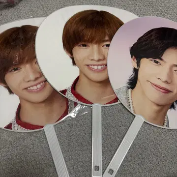 소년 닌자 타무라 카이류 부채 3종 세트