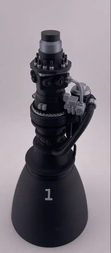 스페이스X space x 랩터3 로켓 엔진 3D 모델