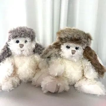 부코우스키 봉제 인형 2체 세트