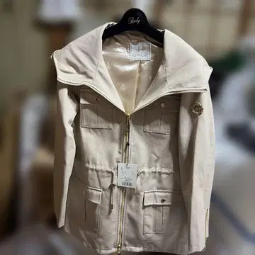 Rady 후드 부착 베이지 스프링 코트