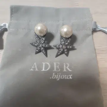 ADER bijoux 실버 귀걸이