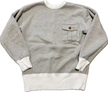 리얼 맥코이 밀리터리 포켓 맨투맨 트레이닝복 커플룩 구제 의류