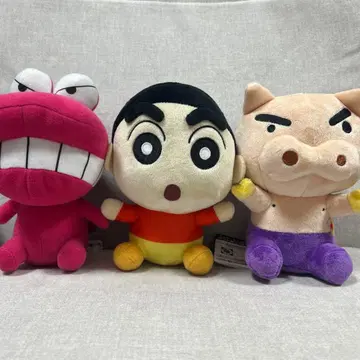 짱구는 못말려 봉제 인형 vol.1 부리부리자에몽 와니야마 씨