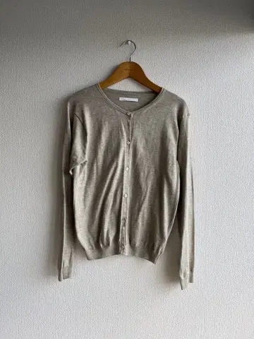 시착만 한 상품 evam eva vie 수피마 코튼 가디건 그레이지