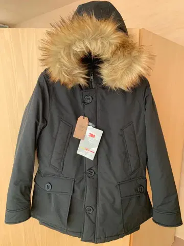 UNIVERD72 M-51 모즈 코트 3M 블랙 다운 자켓