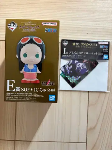 BANDAI 피규어 스티커 세트 원피스 로빈