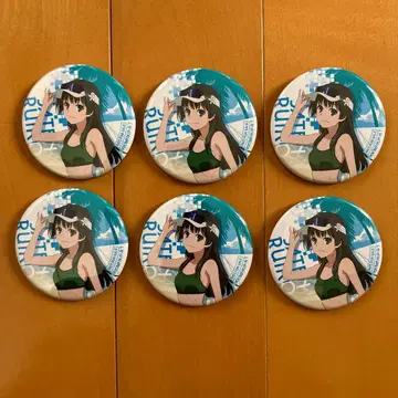 어떤 과학의 초전자포 레일건 복권 메이트 캔뱃지 특전 사텐 루이코 세트