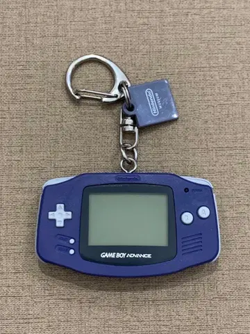 [ 미사용 ] 닌텐도 뮤지엄 키링 게임보이 어드밴스