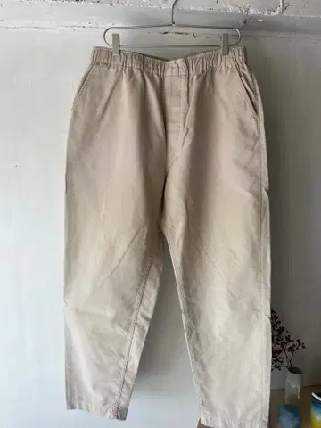 RANDT Studio Pant - L Ivory 드로우 스트링 사양