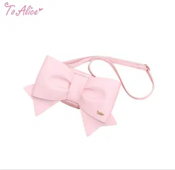 To alice 리본 숄더백 핸드백
