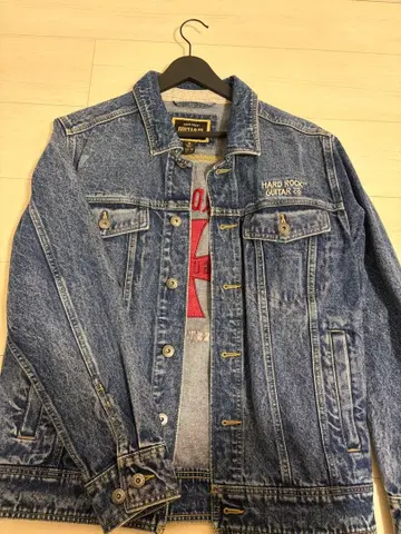 HARD ROCK GUITAR CO. 데님 자켓 S 사이즈